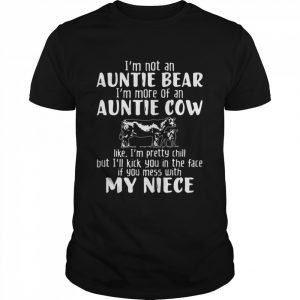 Im-not-an-auntie-bear-Im-more-of-an-auntie-cow-Unisex- Classic Men's T-shirt