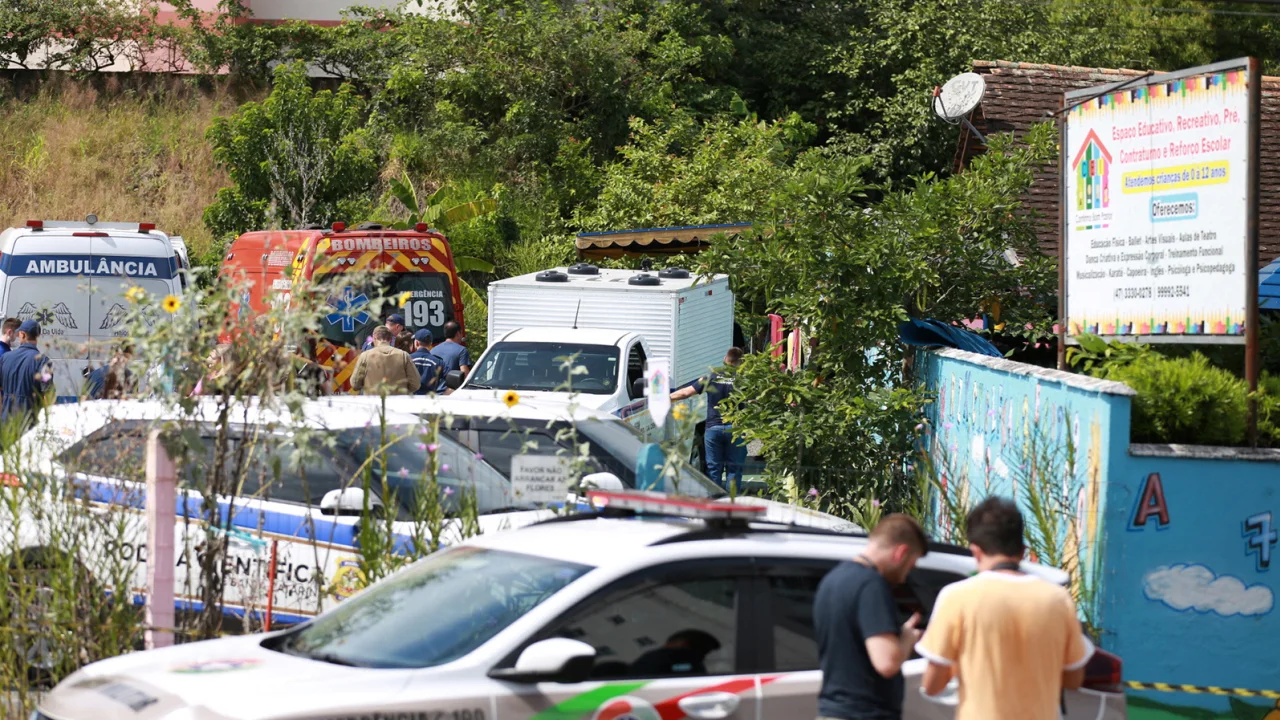 Four children killed in ax attack at day care center in southern Brazil