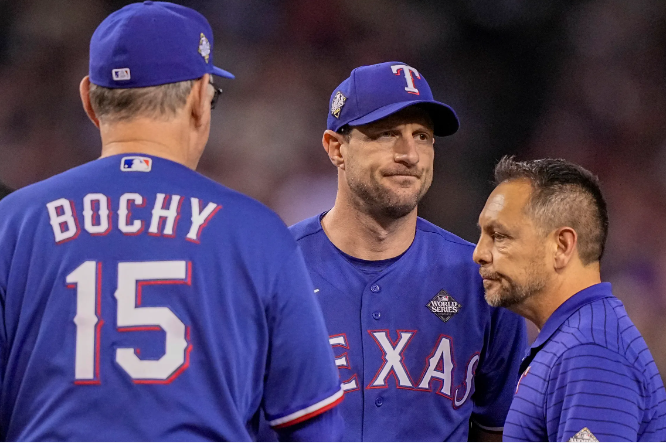 Adolis Scherzer replaced on World Series roster