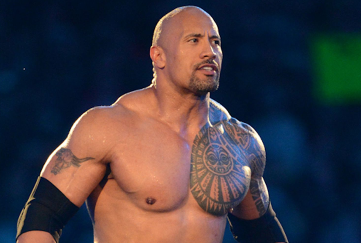 Dwayne Johnson Roasts His Film ‘Baywatch’ While Trash Talking During WWE Return