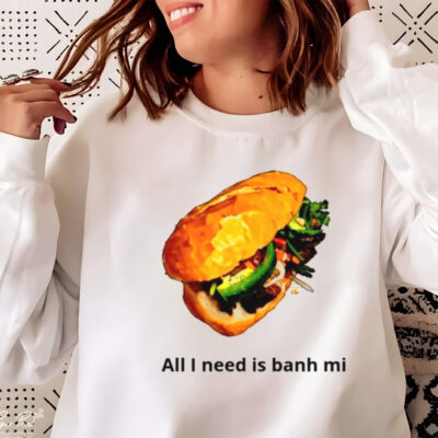 All I need is banh mi shirt