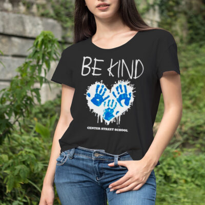 Be kind center street school shirt