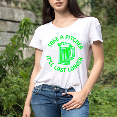 Beer take a pitcher it’ll last longer classic shirt