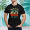 Cook Fun Fathers Day The King Of The Grill shirt
