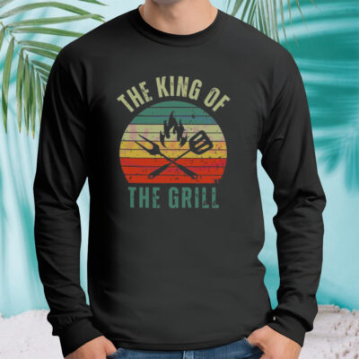 Cook Fun Fathers Day The King Of The Grill shirt