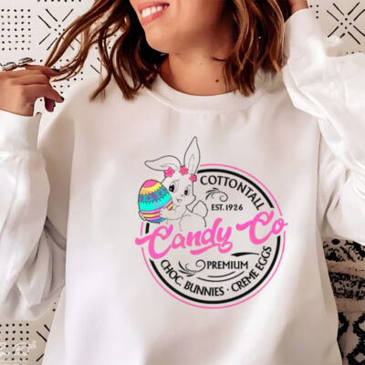Cottontail candy co easter shirt