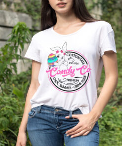 Cottontail candy co easter shirt