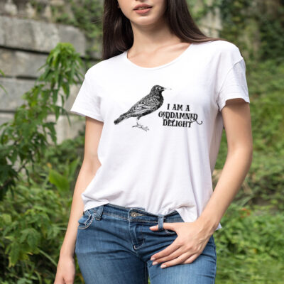Crow I am a goddamned delight shirt