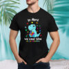 Cute Baby Dino Autism April We Wear Blue Autism Awareness Month Shirt