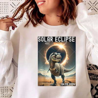 Dinosaur April 8 2024 Total Solar Eclipse shirt