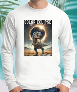 Dinosaur April 8 2024 Total Solar Eclipse shirt