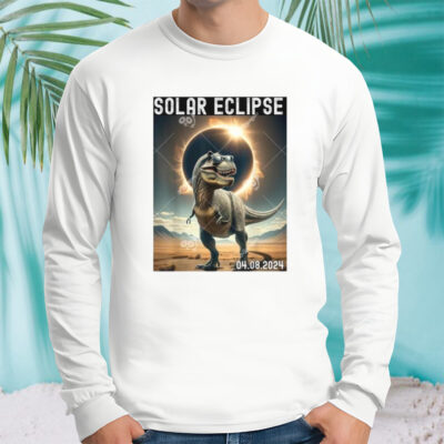 Dinosaur April 8 2024 Total Solar Eclipse shirt