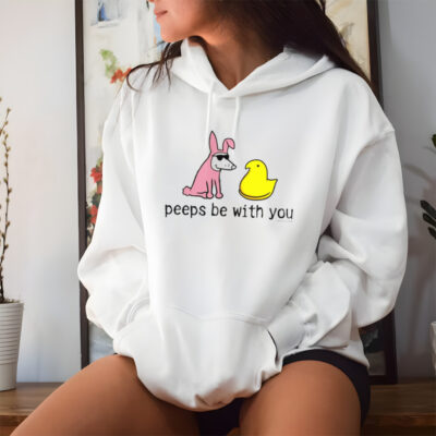 Dog peep be with you shirt
