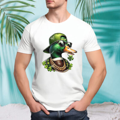 Duck So Cool St Patrick’s Day Saint Patricks Call Me Lucky Mallard shirt