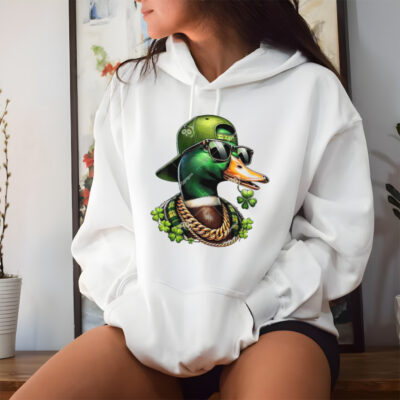 Duck So Cool St Patrick’s Day Saint Patricks Call Me Lucky Mallard shirt