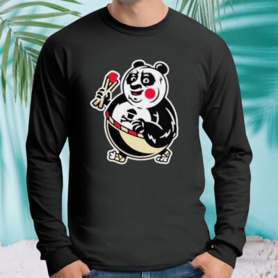 Fighting panda funny shirt