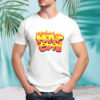 Half evil evil brushed flame shirt