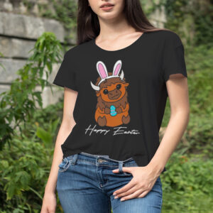 Happy Easter Buffalo Bunny T-shirt