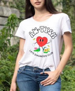 Heart aw-tysm late diagnosis club shirt