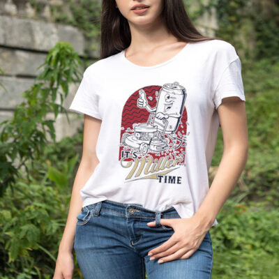 It’s Miller Time X Saftd Beer Company shirt