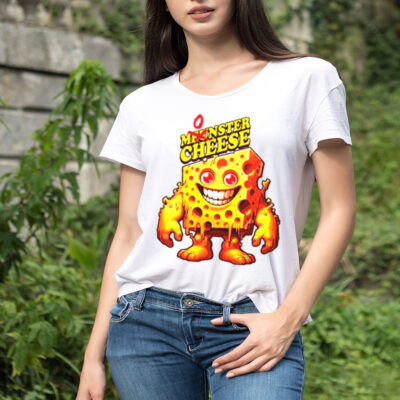 Monster Cheese funny shirt