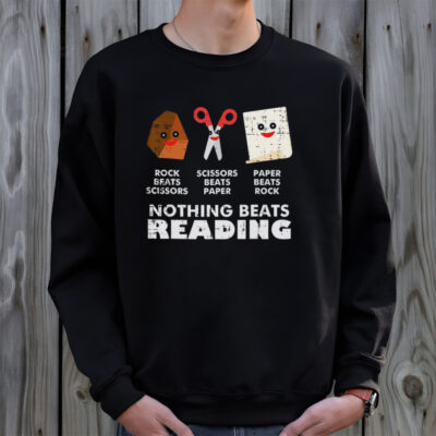 Nothing Beats Reading Book Librarian Across America Kids T Shirt