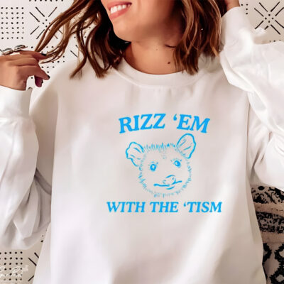 Opossum rizz ’em with the tism shirt