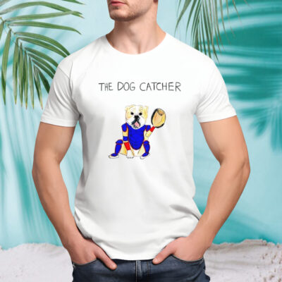 Portnoy Wearing The Dog Catcher shirt