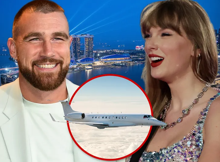 Travis Kelce Is Reportedly Flying to Singapore to See Girlfriend Taylor Swift Perform