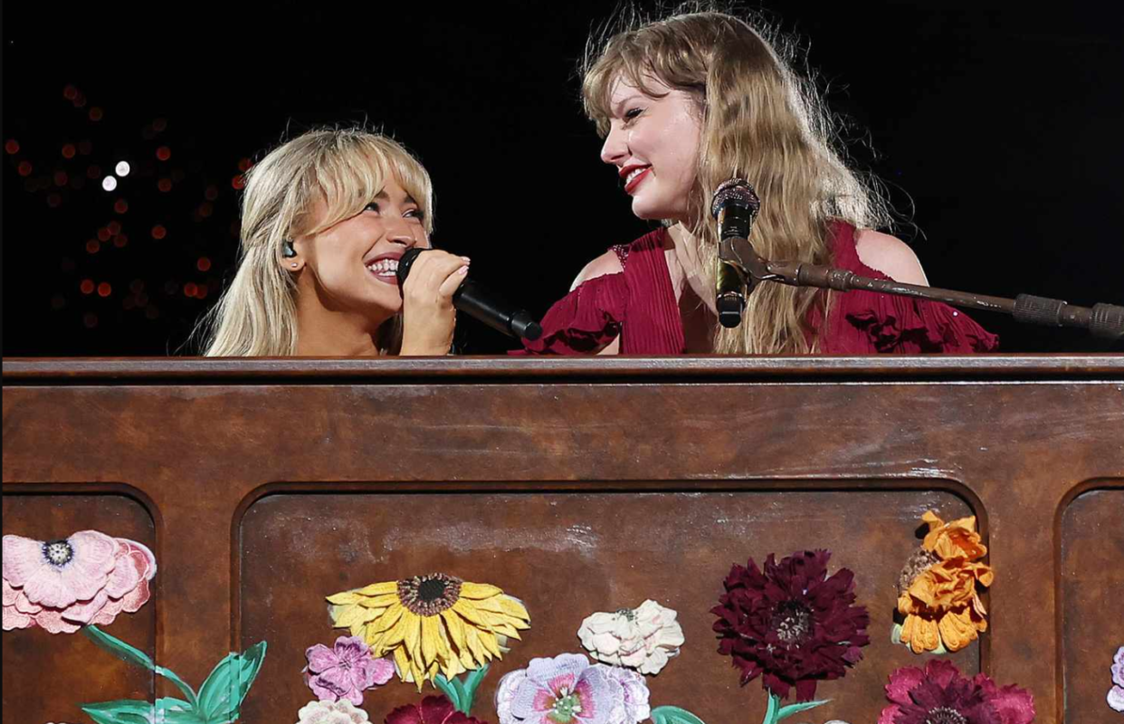 Sabrina Carpenter Shares Throwback Photo With Taylor Swift From Sydney Zoo