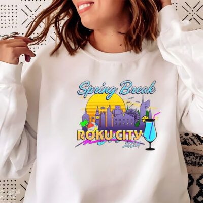 Spring Break Roku City T Shirt