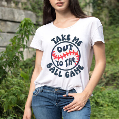Take Me Out To The Ball Game Basketball shirt
