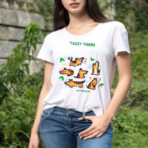Tazzy tigers dirtynoodles shirt