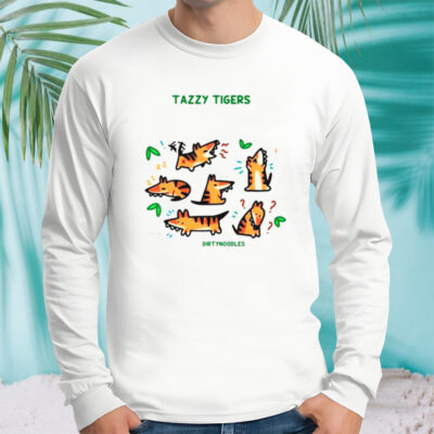 Tazzy tigers dirtynoodles shirt