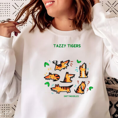 Tazzy tigers dirtynoodles shirt