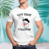 Teddy cowboy got that y’alltism shirt