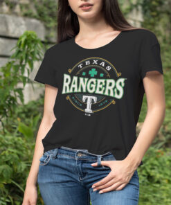 Texas Rangers St. Patrick’s Day Lucky 2024 T Shirt 