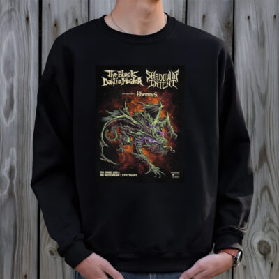 The Black Dahlia Murder With Shadow Of Intent And Khemmis Will Show On June 26th 2024 At Im Wizemann Stuttgart T-shirt