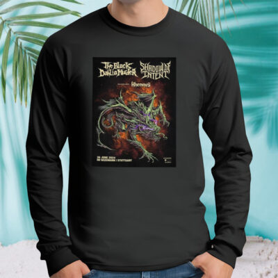 The Black Dahlia Murder With Shadow Of Intent And Khemmis Will Show On June 26th 2024 At Im Wizemann Stuttgart T-shirt