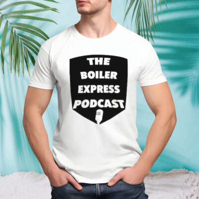 The Boiler Express Podcast Mic shirt
