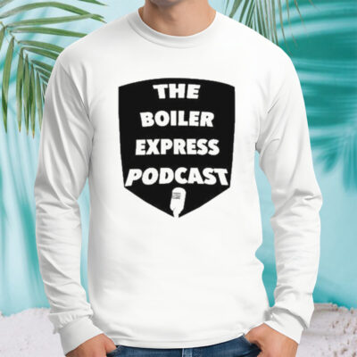The Boiler Express Podcast Mic shirt