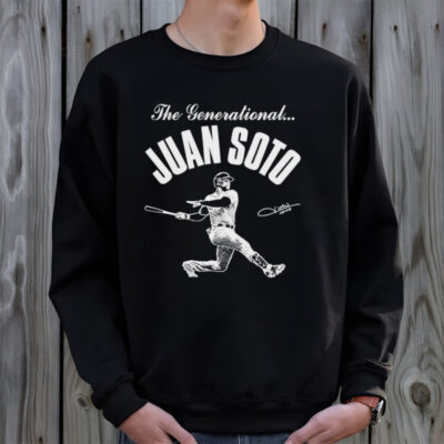 The Generational Juan Soto New York Yankees MLB signature shirt