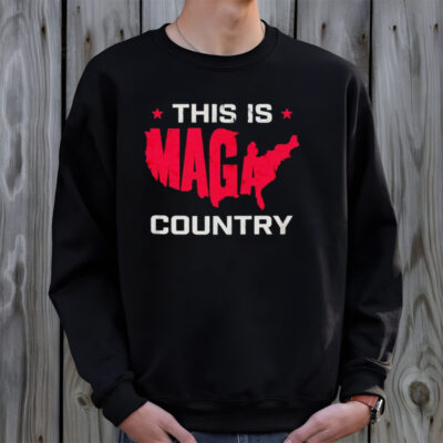 This is maga country USA map shirt