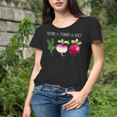 Thyme To Turnip The Beet Vegetable Shirt