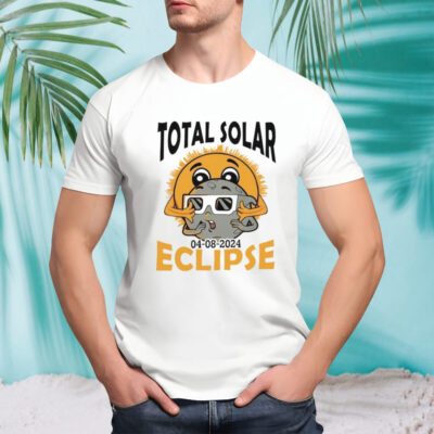 Total solar eclipse astronomy sun and moon 2024 shirt