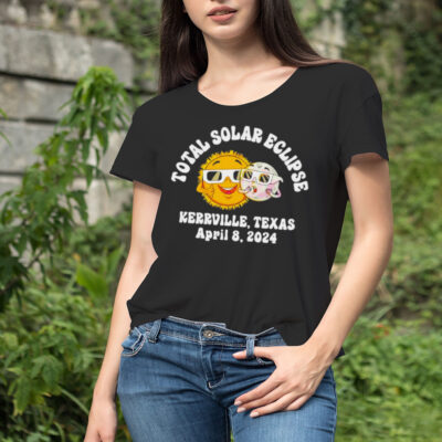 Total solar eclipse kerrville Texas April 8 2024 shirt