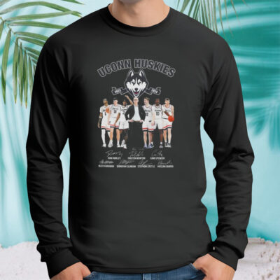 Uconn Huskies Men’s Basketball 2023-2024 Signatures Shirt