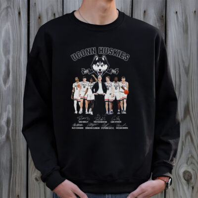 Uconn Huskies Men’s Basketball 2023-2024 Signatures Shirt