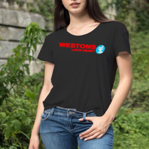 Westons lack heart logo shirt