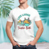 Skeleton live laugh toaster bath shirt